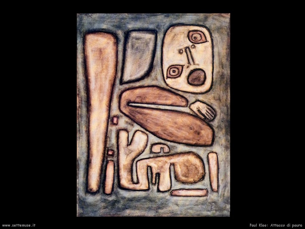 Photo:  Paul Klee,attacco_di_paura